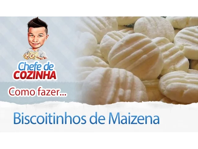 BISCOITINHOS DE MAIZENA QUE DERRETEM NA BOCA (RECEITA FÁCIL) MANUAL DA COZINHA #241