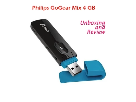 Download MP3 Philips Go Gear Mix Unboxing