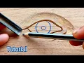 Wood carving tutorial for beginners UP wood art