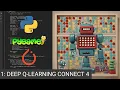 AI Plays Connect 4 Coding a REINFORCEMENT LEARNING Bot with Python Deep Q-Learning