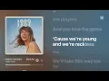 Download Lagu Blank Space (Taylor’s Version) [Karaoke Version] — Taylor Swift