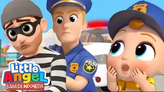 Download Pak Polisi Menjaga Keamanan | Kartun Anak | Little Angel Bahasa Indonesia MP3