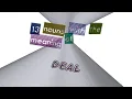 deal - 16 nouns which are synonym of deal sentence examples