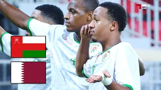 ملخص مباراة عمان و قطر   عمان ينتفض ويقلب الطاولة في الشوط الثاني   تصفيات كأس آسيا للشباب           دندنها