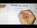 Convert 54m into cm