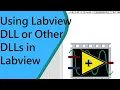 LabVIEW in Tamil - Using Shared Library DLL in labview