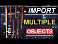 ZBrush - Tools Sub-tools Importing Objects