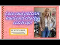 Lace and pattern haul plus new Metra blazer make