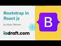 How to install bootstrap in reactjs in