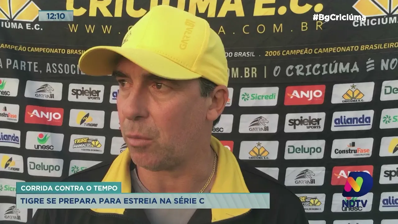 Criciúma dá sequência na preparação para estreia na Série C do Campeonato Brasileiro