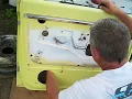 Assembling a 67-72 Chevy truck door