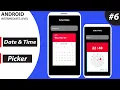 Date and Time picker Android Intermediate Level