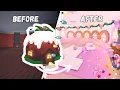I Transformed the Pudding House… OMG 😭💗 | Adopt Me Speedbuild