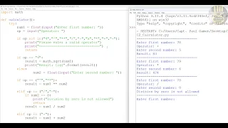 How to Create a Calculator using Command Line in Python