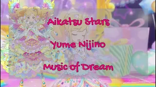 Download [FULL LYRICS] Aikatsu Stars | Yume Nijino - Music of Dream MP3