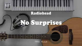 Download Radiohead - No Surprises (Acoustic Guitar Karaoke and Lyric) MP3