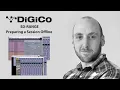 DiGiCo SD-Range - Preparing Session Offline