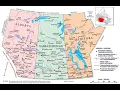 Map of Prairie Provinces Alberta Saskatchewan and Manitoba