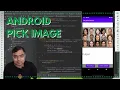 Pick image from Gallery and displaying it in Android Studio