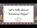 How to color on Amazon Paper