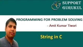 PPS Unit4 Lecture 4 3 String in C