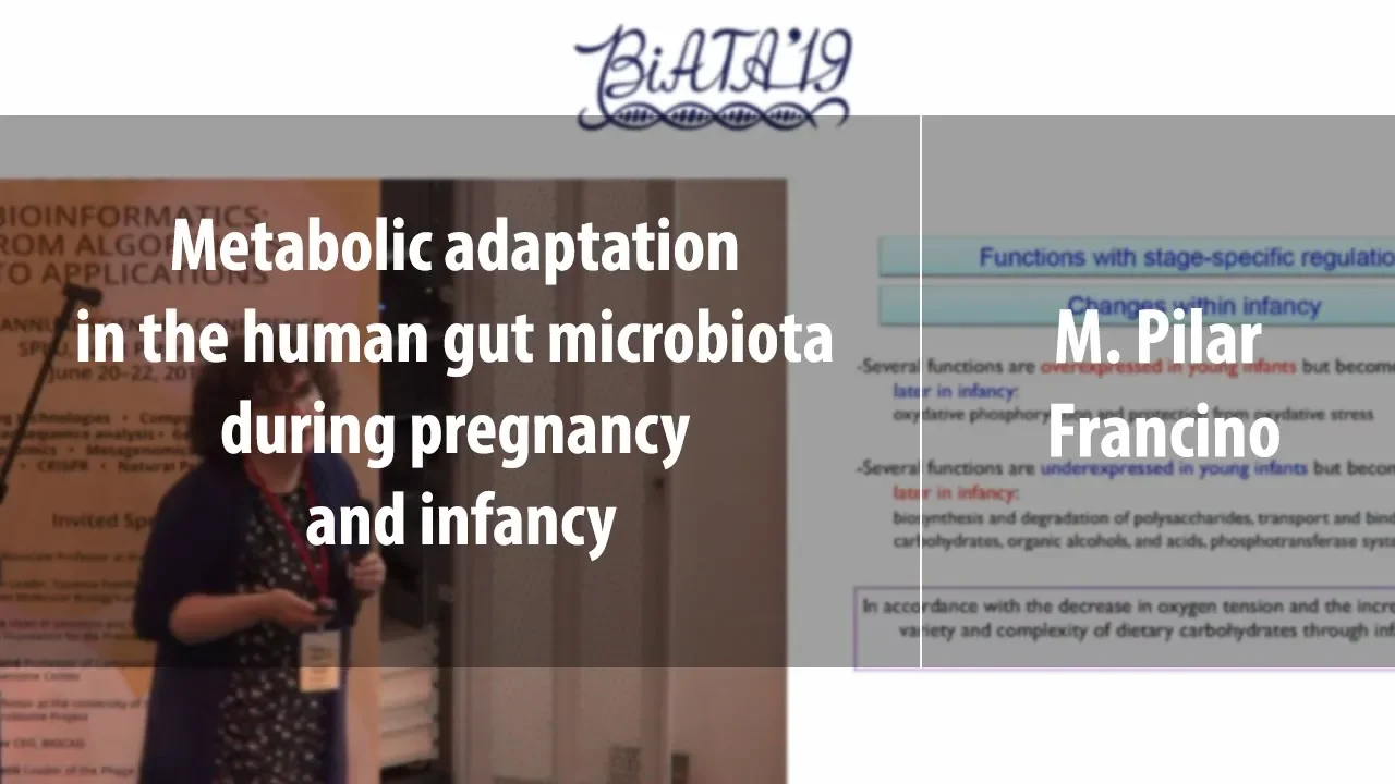 Metabolic adaptation in the human gut microbiota | M. Pilar Francino | Лекториум