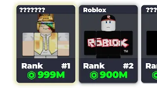 Top 10 Richest Roblox Players Of All Time
