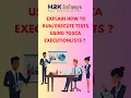 Explain how to tests using Tosca Execution Lists - H2KInfosys