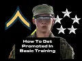 How To Get Promoted In U S Army Basic Training