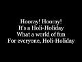 Download Lagu Boney M. - Hooray! Hooray! It's A Holi-Holiday ( lyrics )