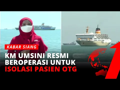 Jadi Tempat Isolasi Terapung, KM Umsini Resmi Beroperasi