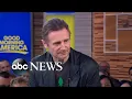 Video di Liam Neeson clarifies controversial revenge remarks: 'I'm not a racist'