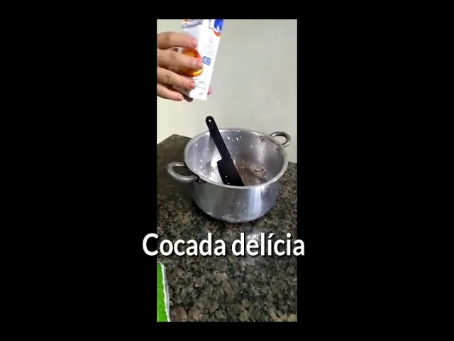 RECEITA DE COCADA DE COCO COM LEITE CONDENSADO