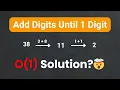 The Easiest Math Guide to Leetcode 258 Add Digits O 1 Python Solution Explained