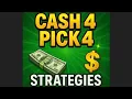 Cash 4 Pick 4 Charts for 25 Predictions Strategy Workout