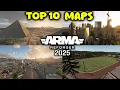 TOP 10 Maps In ARMA REFORGER You SHOULD Be Playing In 2025