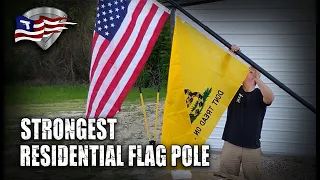Strongest Residential Flag Pole Service First Freedom Edition