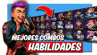 🔥 Las 4 COMBINACIONES de HABILIDADES más PODEROSAS 💥 de Free Fire en 2025 ✅