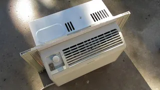 Window air conditioner leaking water inside - fix