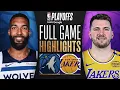 TIMBERWOLVES at LAKERS FULL GAME 5 HIGHLIGHTS April 30 2025