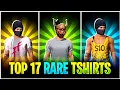 Top 17 ' Rare T shirts ' Of Free Fire Battleground |Garena Free Fire Max