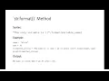 Python String Interpolation Tutorial