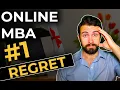 My BIGGEST Regret About My ONLINE MBA Degree Program