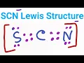 SCN - Lewis Structure How do you draw the Lewis structure for SCN-