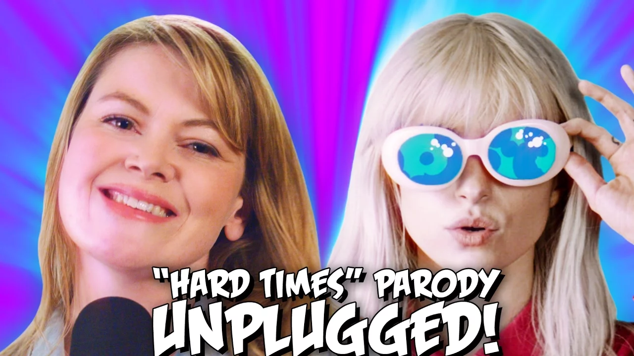 Paramore "Hard Times" PARODY! The Key of Awesome UNPLUGGED
