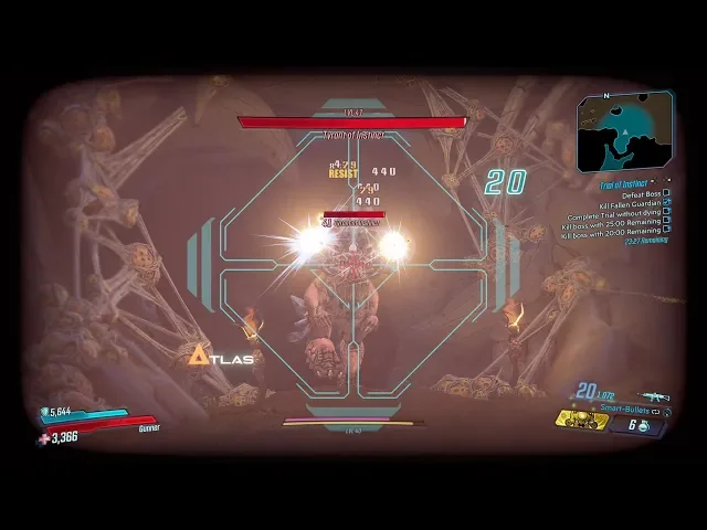Borderlands 3 - Tyrant of Instinct Boss Fight (Boss #22) - Solo