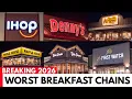 5 WORST and 5 BEST Breakfast Chains in the US in 2026