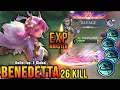 Download Lagu 26 Kills + SAVAGE!! Benedetta Best Build Exp Lane!! - Build Top 1 Global Benedetta ~ MLBB