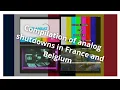 Download Lagu Compilation of analog shutdowns in France and Belgium