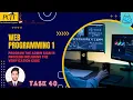 Web Programming 1 Task 40 Java Institute Sheshan Danuksha